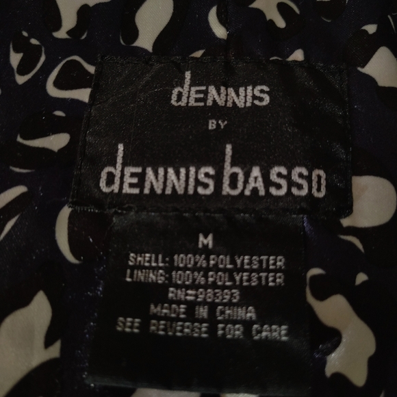 Dennis Basso Midi Trench Women,Navy Blue Satin Detachable Hood ZipUp, Pckts,M - Picture 2 of 14